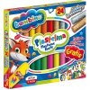 Bambino Plastelina 24 Kolorów Złota Srebrna + Podkładka [001901]